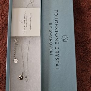 Touchstone Crystal Initial Necklace